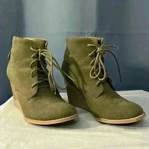 Nautica Wedge Ankle Boots Size 6.5, LIKE NEW!!